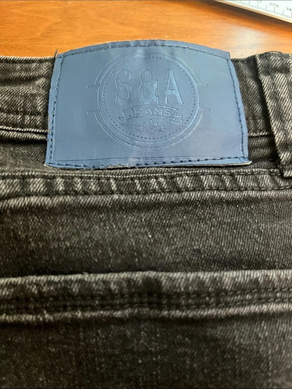 Smoke & Ash Black Jeans 34